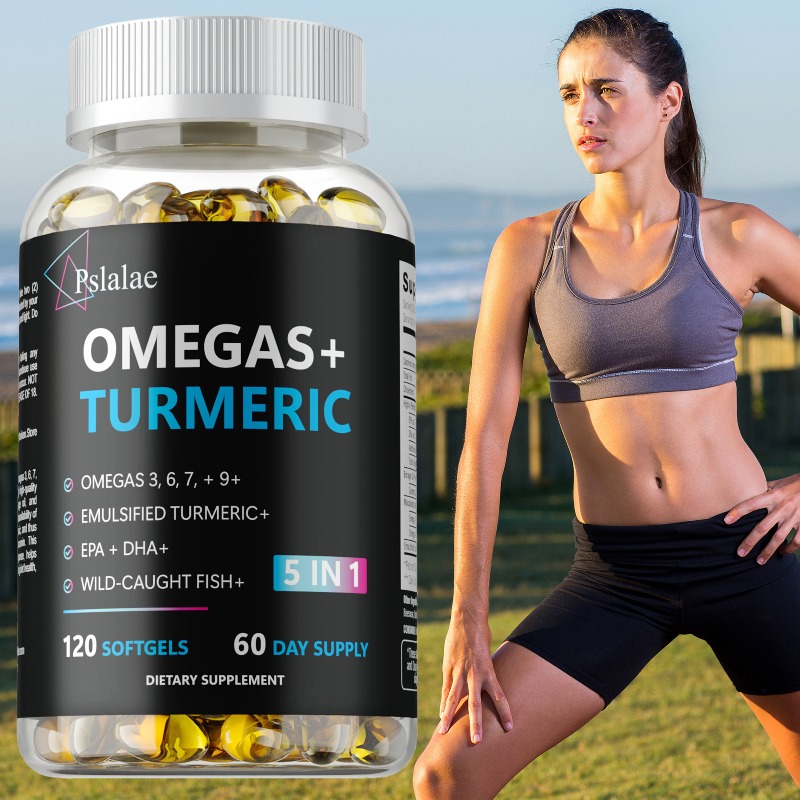 オメガス+ターメリックカプセル - 細胞エネルギーを高め、心 - Turmeric Curcumin Capsule のレビューと価格