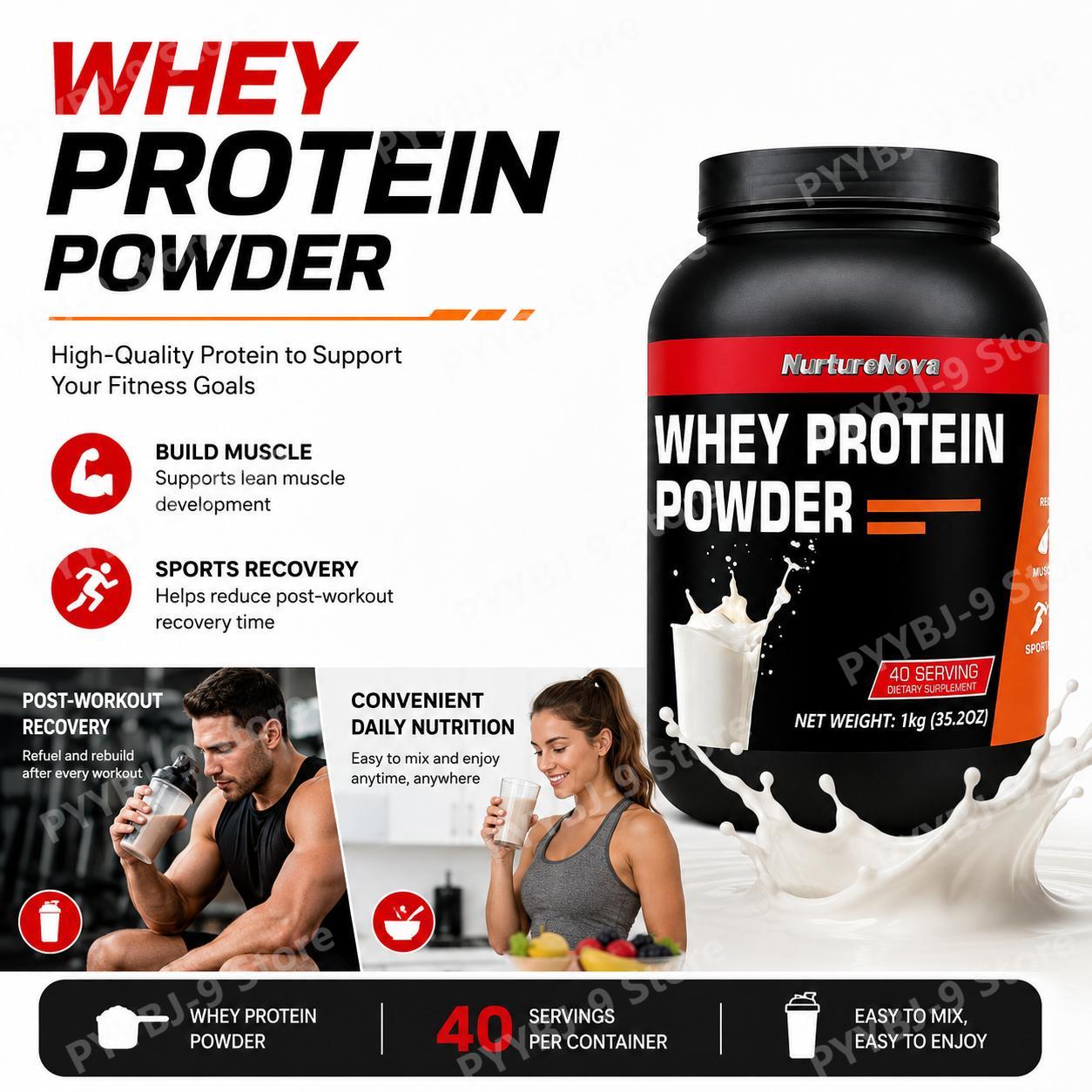 NurtureNova ホエイプロテインパウダー ミルク風味 - Nutrition Of Fitness のレビューと価格