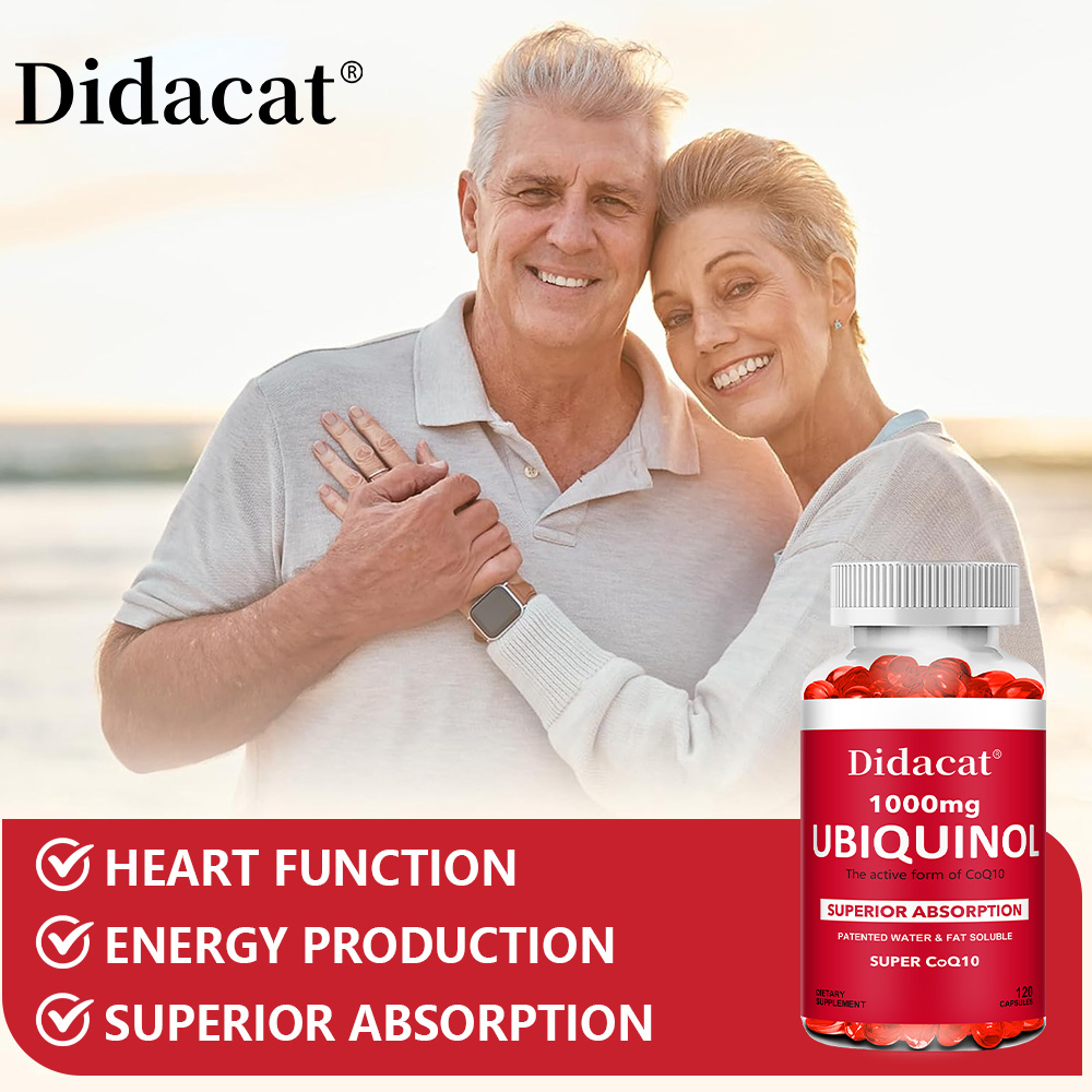 ユビキノールCoQ10植物性ソフトジェル1000mg、天然抗 - Coq10 Ubiquinol Softgel のレビューと価格